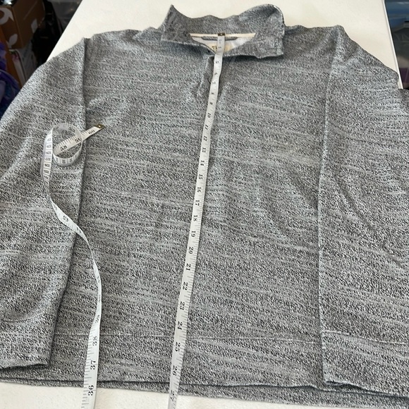 Marine Layer Clayton Textured Three Button Mock Neck Henley Pullover Sz M - Picture 7 of 11